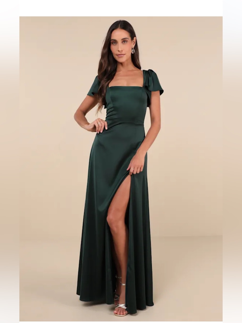 Lulus Dress XL Formal Green